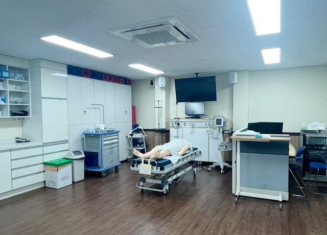 간호시뮬레이션 실습실 이미지